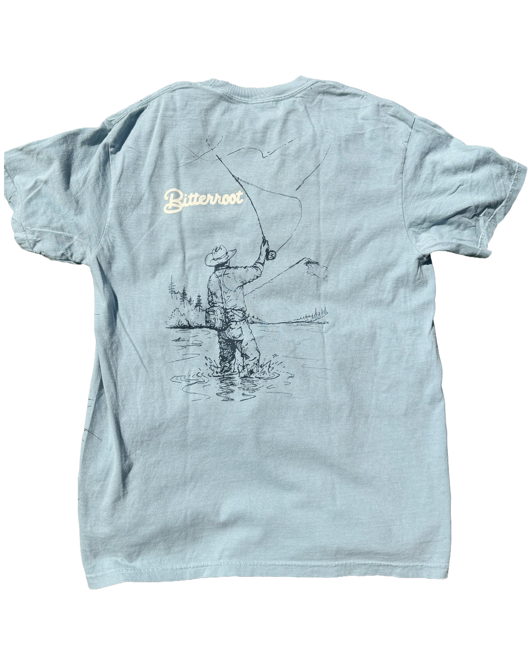 The Fly Fisher - Blue